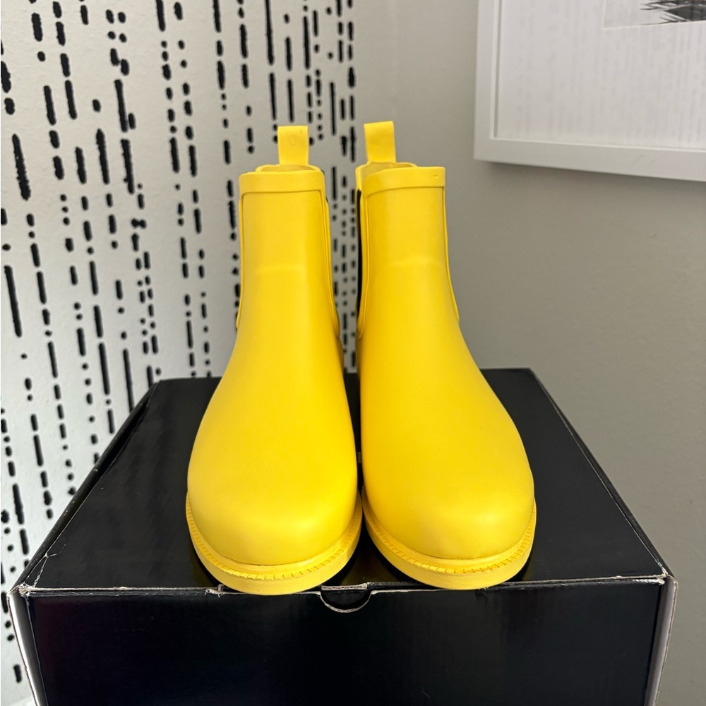 J. Crew Yellow Women's Rain Boots